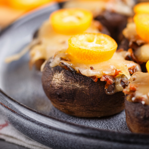 Vegan Stuffed Mushrooms