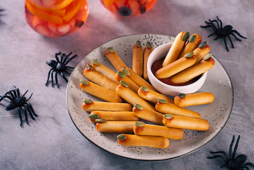 Witch’s Finger Breadsticks